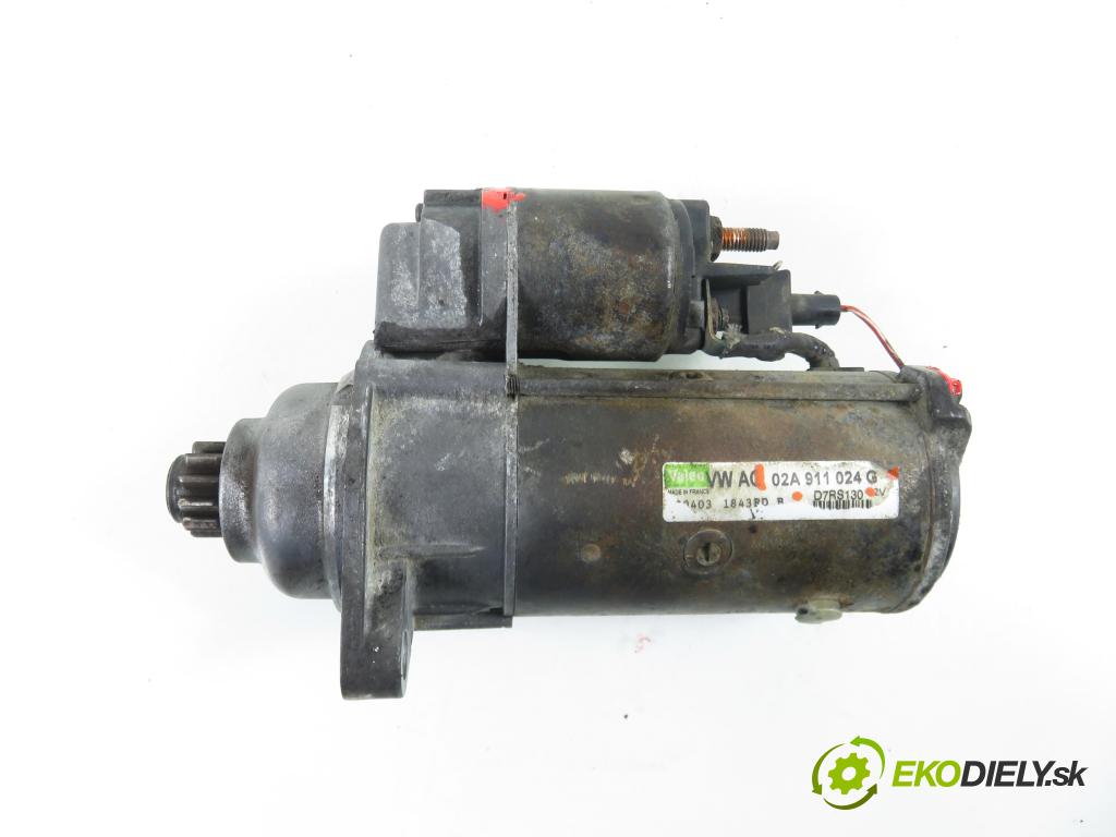 SEAT IBIZA III (6L1) HB 2003 55,00 1.4 TDI 75 - AMF 1422,00 Štartér 02A911024G ; D7RS130 (Štartér)
