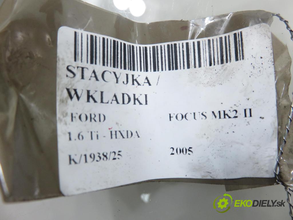 FORD FOCUS II (DA_, HCP) HB 2005 85,00 1.6 Ti - HXDA 1596,00 spinačka / zámky 3M513F880AC