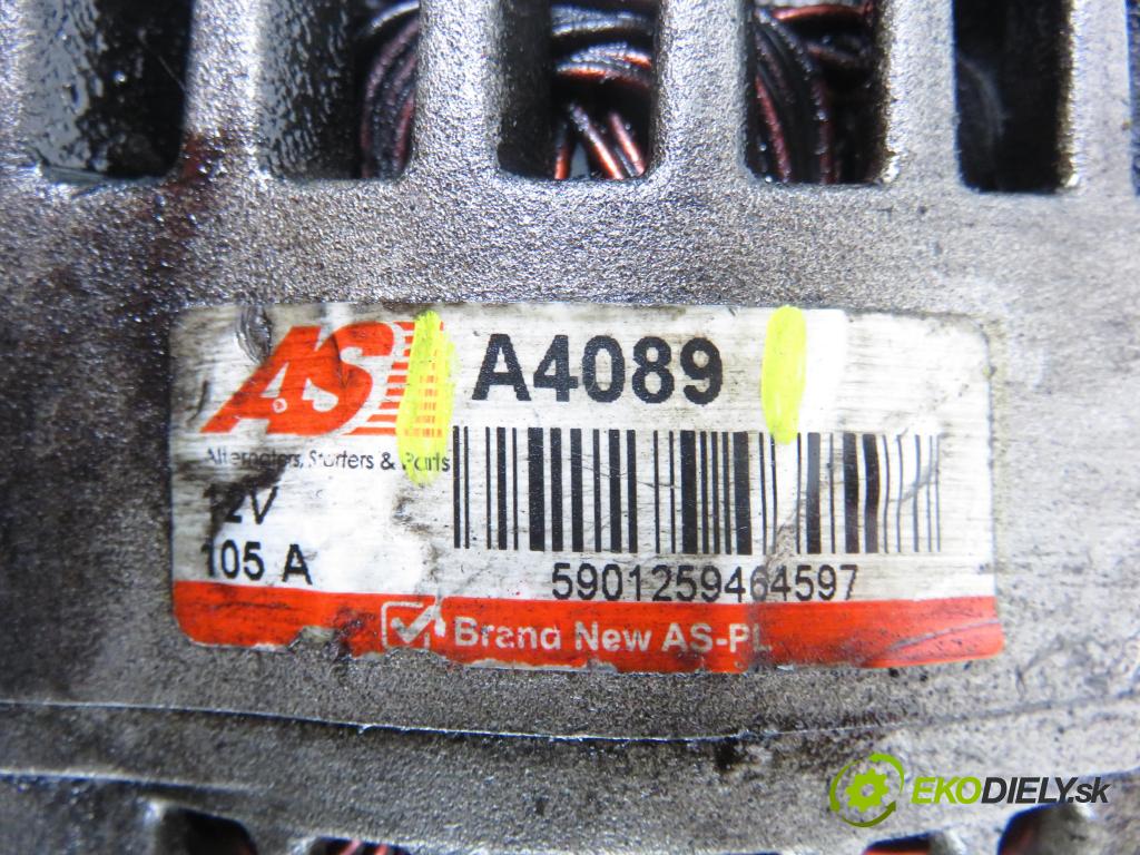FORD FOCUS II (DA_, HCP) HB 2005 85,00 1.6 Ti - HXDA 1596,00 Alternátor A4089 (Alternátor)