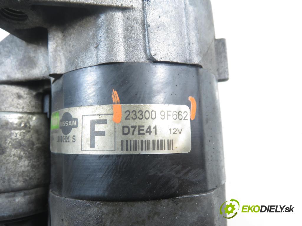 NISSAN ALMERA II Hatchback (N16) HB 2005 72,00 1.5 - QG15DE 1498,00 Štartér 233009F662 (Štartér)