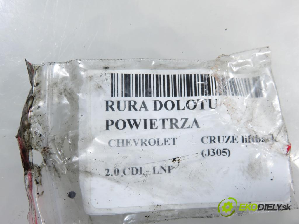 CHEVROLET CRUZE liftback (J305) HB 2012 120,00 2.0 Dsl - LNP 1998,00 Rúra prívodu vzduchu 95939957