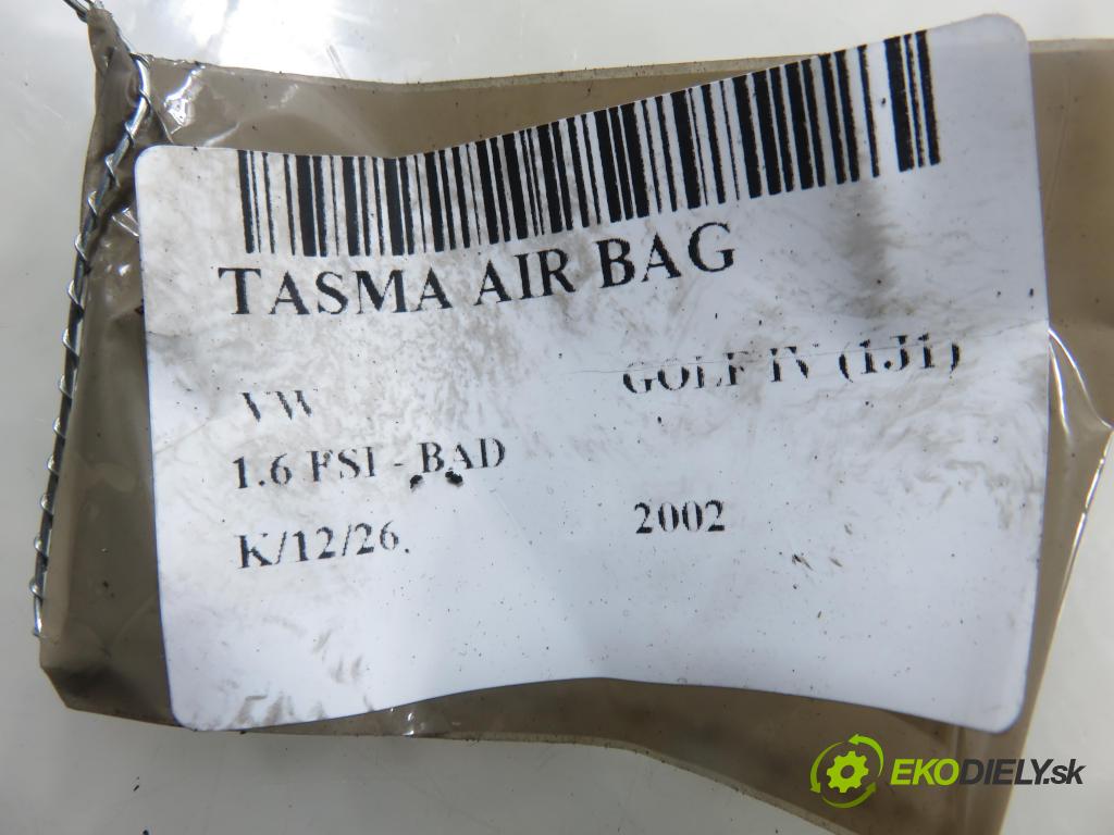 VW GOLF IV (1J1) HB 2002 81,00 1.6 FSI - BAD 1598,00 PÁSKA: air BAG 1J0959654AP