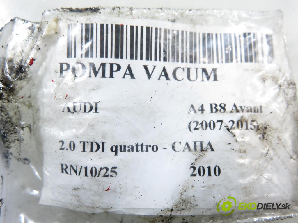 AUDI A4 Avant (8K5, B8) KOMBI 2010 125,00 2.0 TDI quattro - CAHA 1968,00 Pumpa vákuová 03L145100F