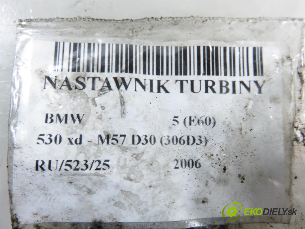 BMW 5 (E60) SEDAN 2006 170,00 530 xd 231 - M57 D30 (306D3) 2993,00 Nastavovač turba 6NW009228730314 (Motorček ostatné)