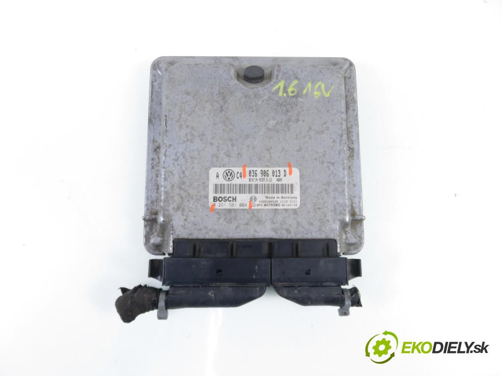 VW GOLF IV (1J1) HB 2002 81,00 1.6 FSI - BAD 1598,00 Riadiaca jednotka Motor 036906013D ; 0261S01004