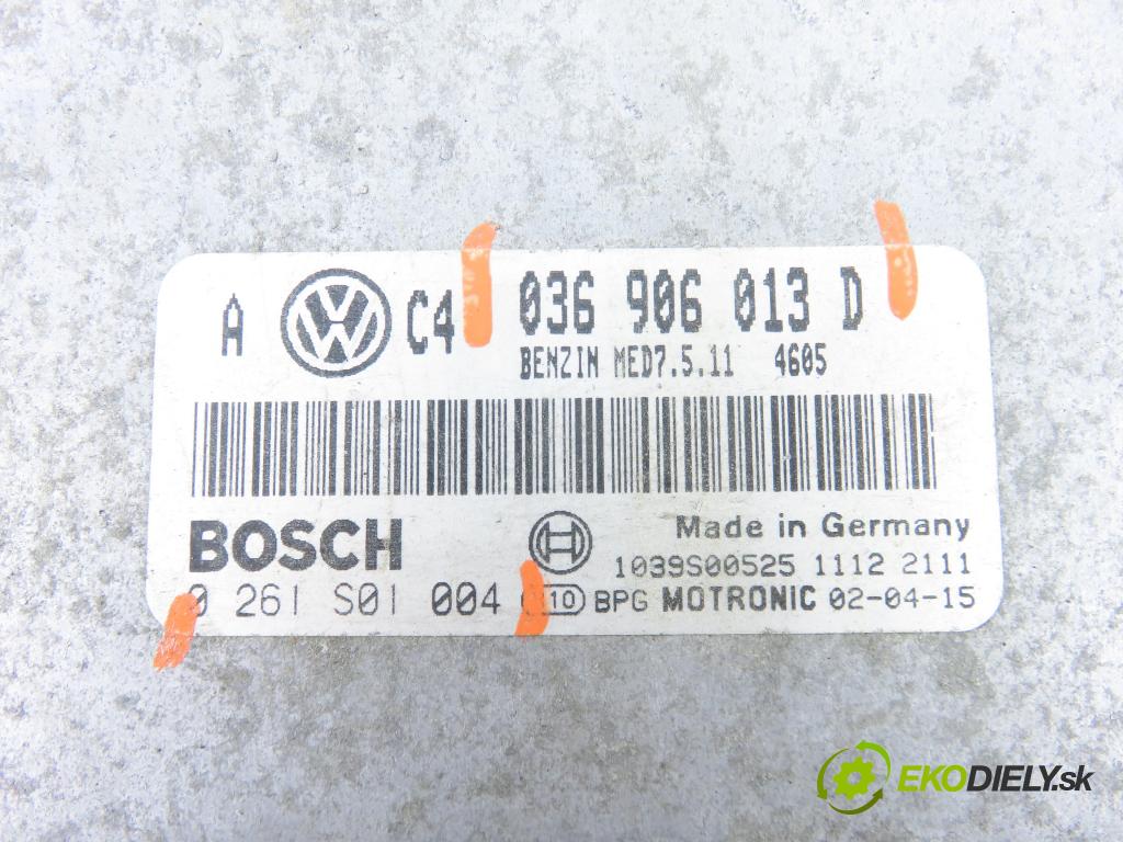 VW GOLF IV (1J1) HB 2002 81,00 1.6 FSI - BAD 1598,00 Riadiaca jednotka Motor 036906013D ; 0261S01004
