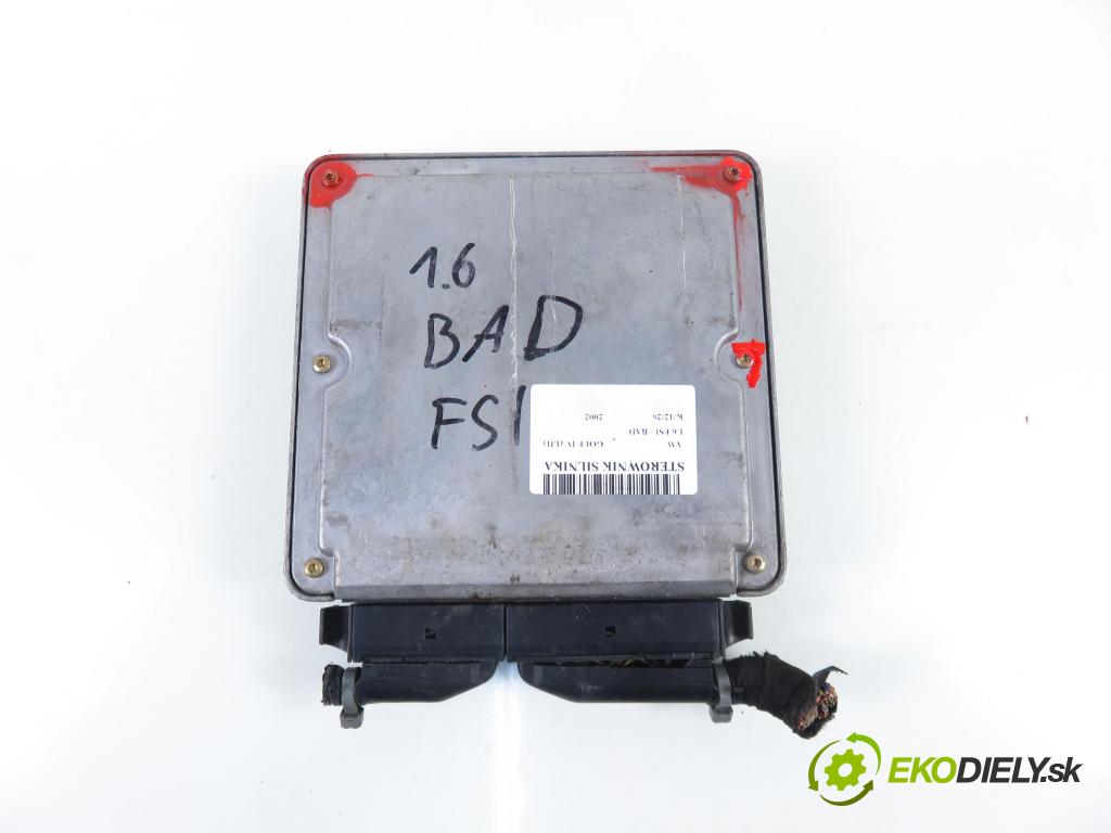VW GOLF IV (1J1) HB 2002 81,00 1.6 FSI - BAD 1598,00 Riadiaca jednotka Motor 036906013D ; 0261S01004