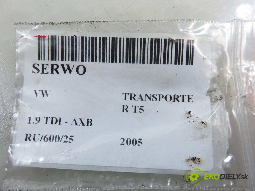 VW TRANSPORTER V Skrzynia (7HA, 7HH, 7EA, 7EH) FURGON 2005 77,00 1.9 TDI PD 105 - AXB 1896,00 Posilovač  (Servočerpadlo)