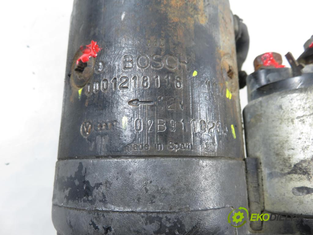 VW TRANSPORTER IV Platforma / podwozie (70E, 70L, 70M, 7DE, 7DL KABINA/PLATFORMA 1993 57,00 2.4 D 78 - AAB 2370,00 Štartér 02B911023A ; 0001218116 ; 0001218117 (Štartér)