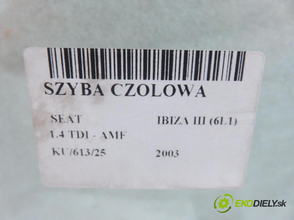 SEAT IBIZA III (6L1) HB 2003 55,00 1.4 TDI 75 - AMF 1422,00 Okno čelná