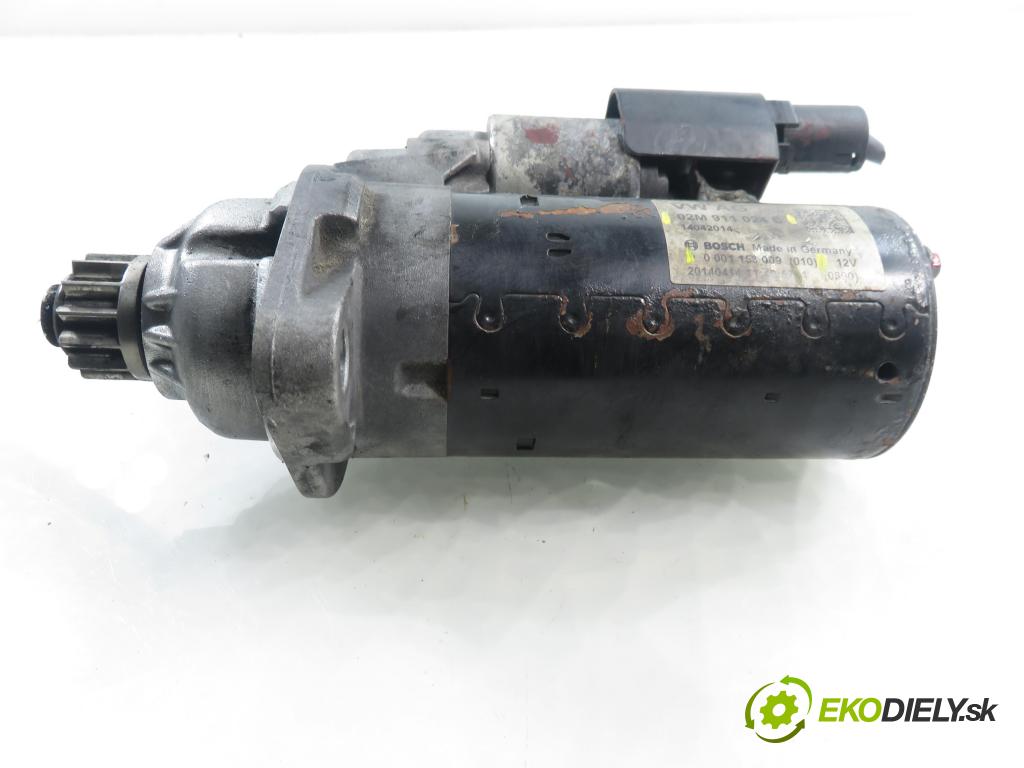 VW TIGUAN (5N_) SUV 2014 130,00 2.0 TDI 4motion - CFGC 1968,00 startér 02M911024C ; 0001153009 ; 0001153010 (Startér)