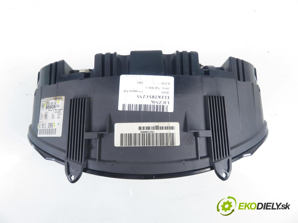 BMW 3 Compact (E46) HB 2002 85,00 1.8 316 ti 115 - N42 B18 A 1796,00 Prístrojovka elektrický 6911286 ; 0263606341