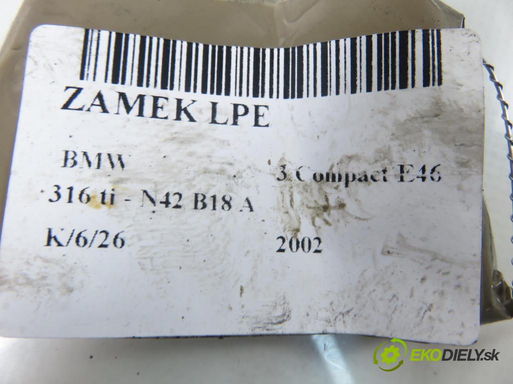 BMW 3 Compact (E46) HB 2002 85,00 1.8 316 ti 115 - N42 B18 A 1796,00 zámok 8253431
