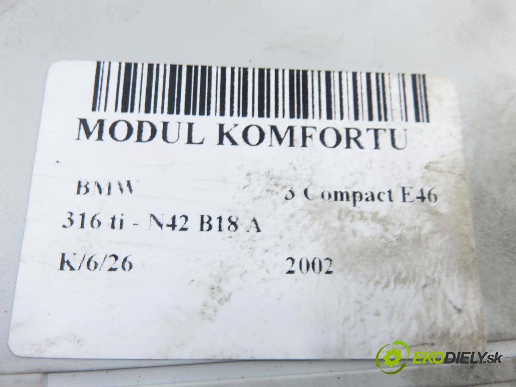BMW 3 Compact (E46) HB 2002 85,00 1.8 316 ti 115 - N42 B18 A 1796,00 MODUL komfortu 6914367