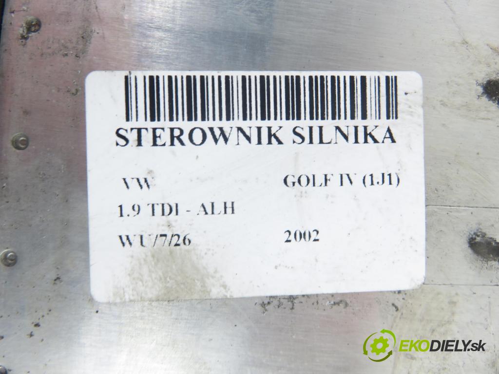 VW GOLF IV (1J1) HB 2002 66,00 1.9 TDI 90 - ALH 1896,00 Riadiaca jednotka Motor 038906012FA ; 0281010650