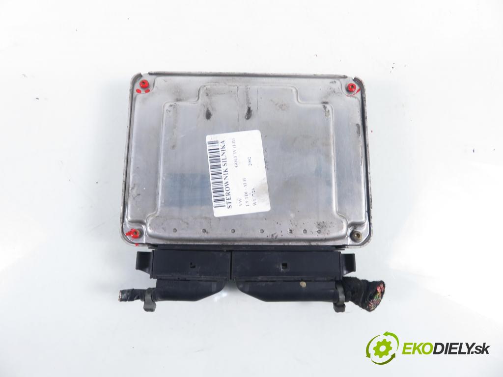 VW GOLF IV (1J1) HB 2002 66,00 1.9 TDI 90 - ALH 1896,00 Riadiaca jednotka Motor 038906012FA ; 0281010650