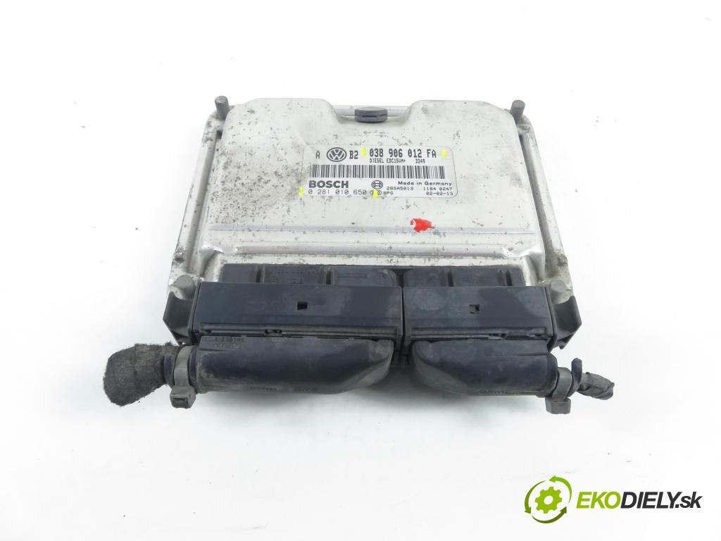 VW GOLF IV (1J1) HB 2002 66,00 1.9 TDI 90 - ALH 1896,00 Riadiaca jednotka Motor 038906012FA ; 0281010650