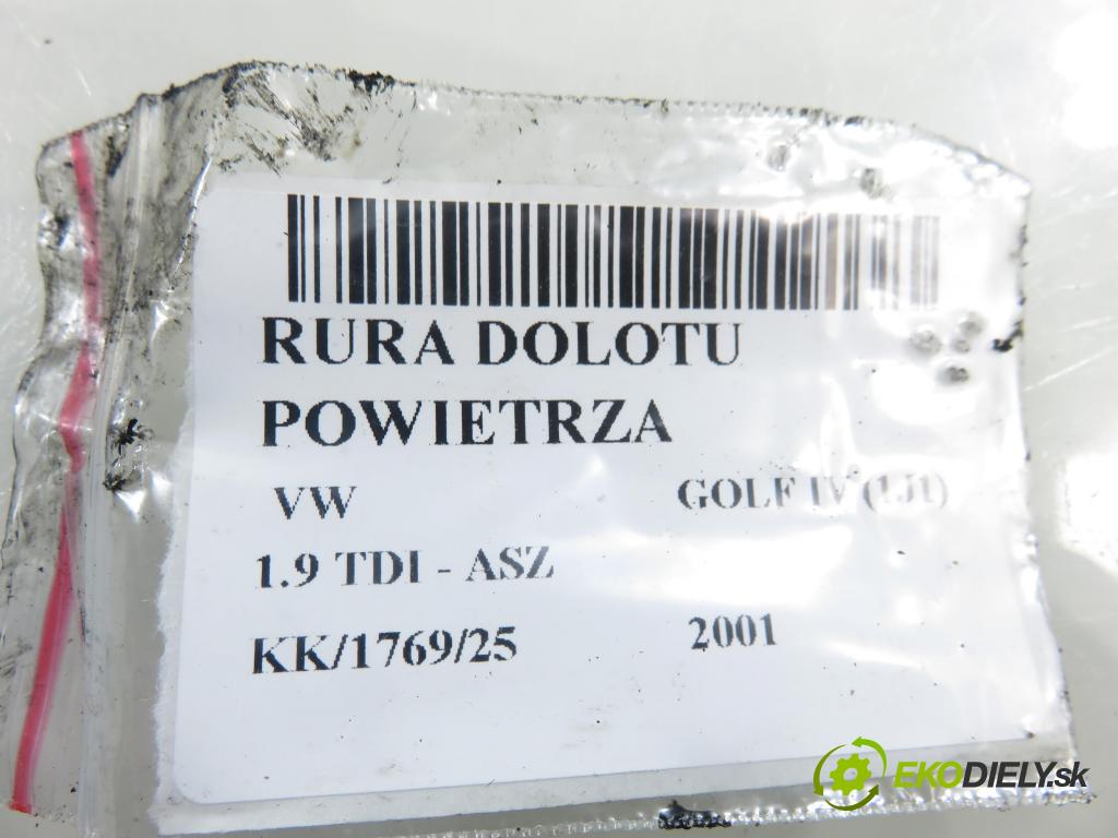 VW GOLF IV (1J1) HB 2001 96,00 1.9 TDI - ASZ 1896,00 Rúra prívodu vzduchu