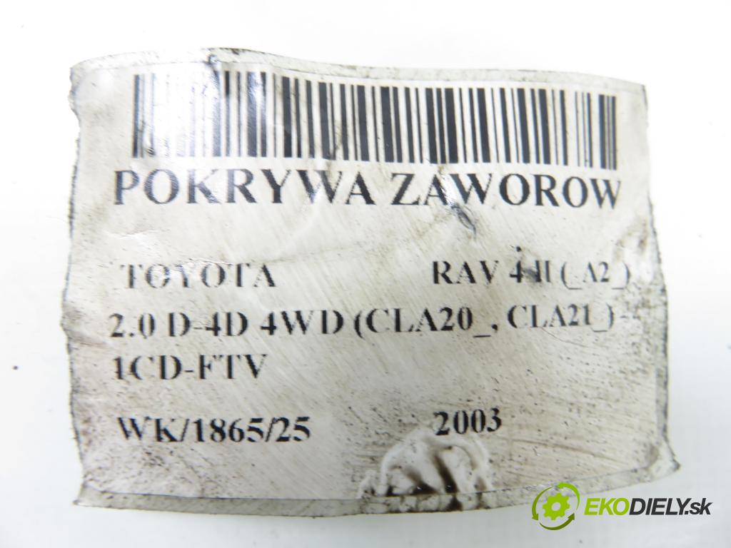 TOYOTA RAV 4 II (_A2_) SUV 2003 85,00 2.0 D-4D 4WD 116 - 1CD-FTV 1995,00 Kryt Ventilov
