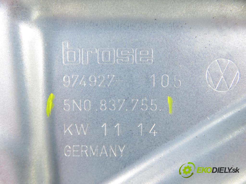 VW TIGUAN (5N_) SUV 2014 130,00 2.0 TDI 4motion - CFGC 1968,00 Mechanizmus okien 5N0959701G ; 3C0959793C ; 5N0837461