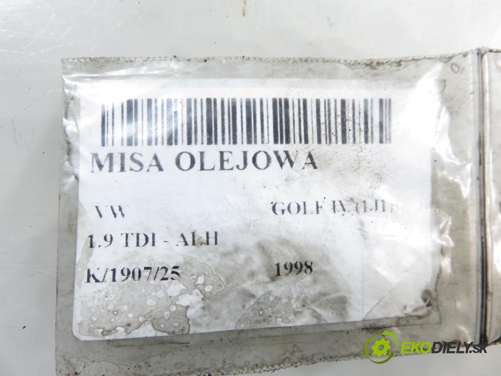 VW GOLF IV (1J1) HB 1998 66,00 1.9 TDI 90 - ALH 1896,00 Vaňa olejová  (Olejová vaňa)