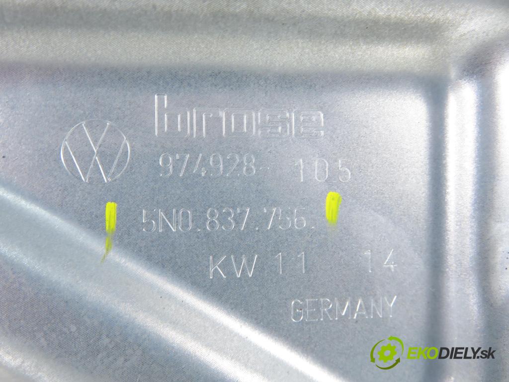 VW TIGUAN (5N_) SUV 2014 130,00 2.0 TDI 4motion - CFGC 1968,00 Mechanizmus okien 5N0959702G ; 3C0959792C ; 5N1837730G