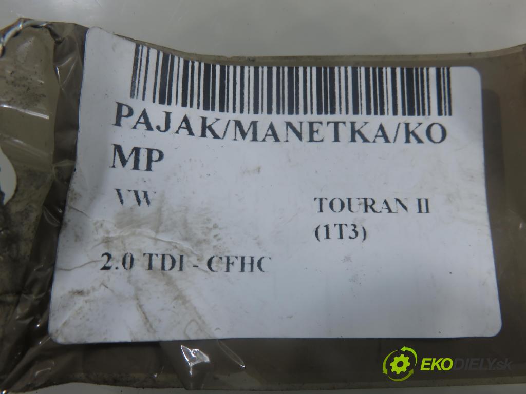 VW TOURAN (1T3) MINIVAN 2012 103,00 2.0 TDI - CFHC 1968,00 páčka/prepínač 5K0953569H ; 5K0953501AT