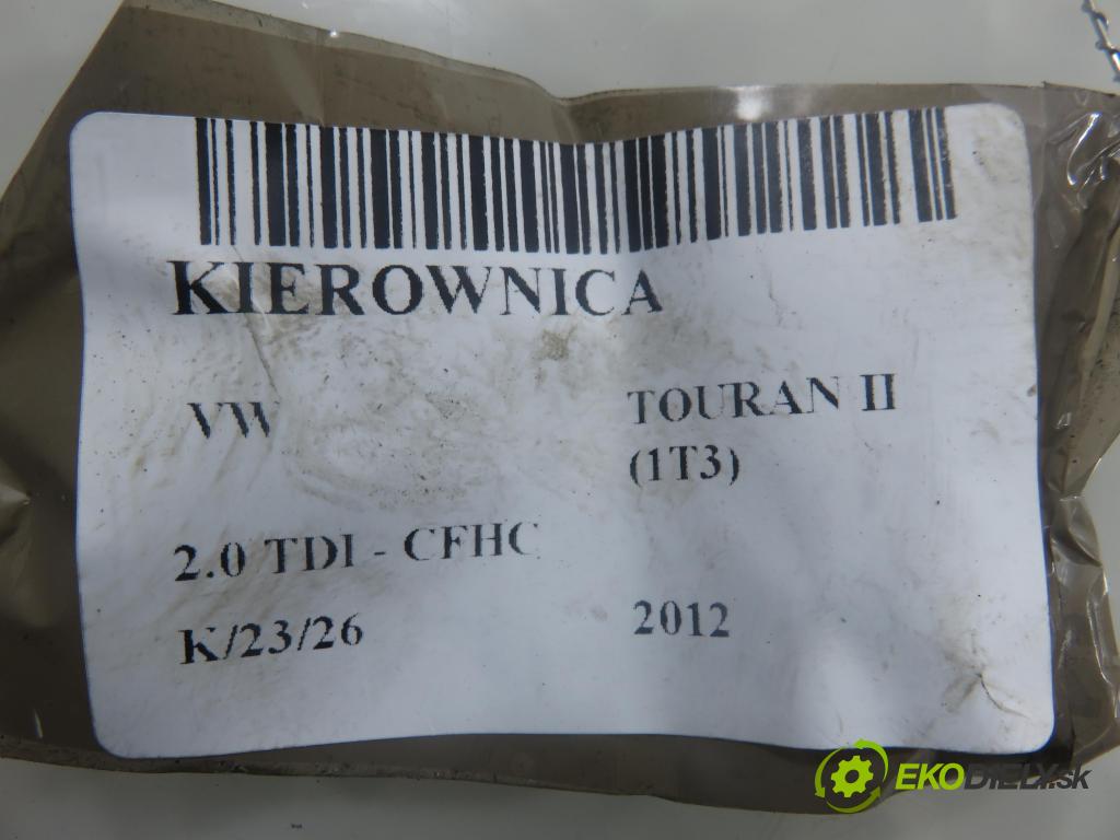 VW TOURAN (1T3) MINIVAN 2012 103,00 2.0 TDI - CFHC 1968,00 Volant 1T0419091AC (Volant)