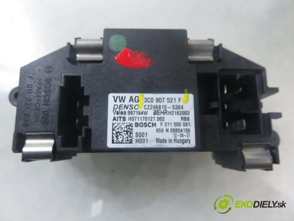 VW TOURAN (1T3) MINIVAN 2012 103,00 2.0 TDI - CFHC 1968,00 Ventilátor vetráku 1K1820015L ; 3C0907521F