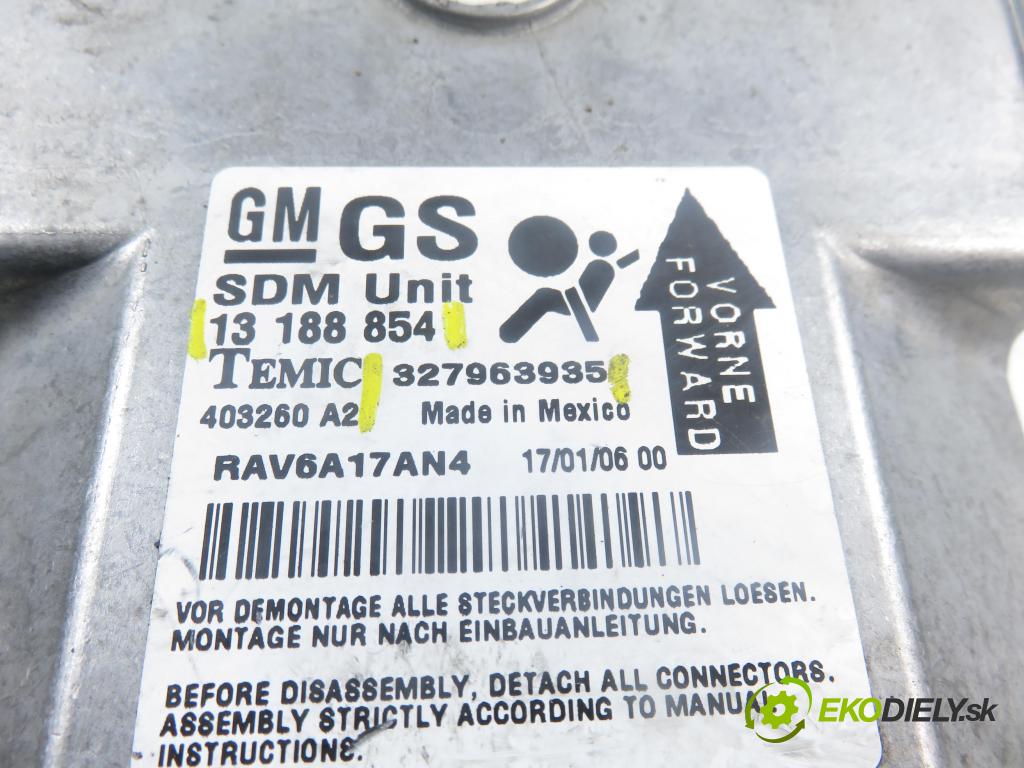 OPEL ASTRA H GTC (L08) HB 2006 74,00 1.7 CDTi - Z 17 DTH 1686,00 MODUL air BAG 13188854 ; 327963935