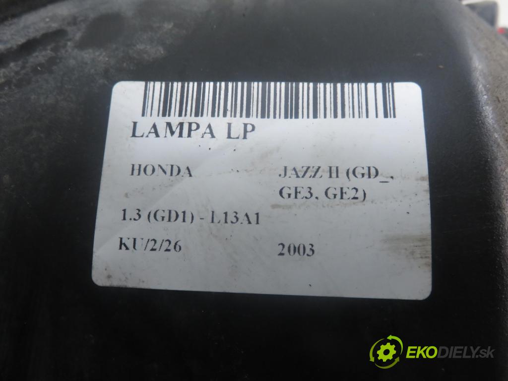 HONDA JAZZ II (GD_, GE3, GE2) HB 2003 61,00 1.3 (GD1) - L13A1 1339,00 Svetlo LP