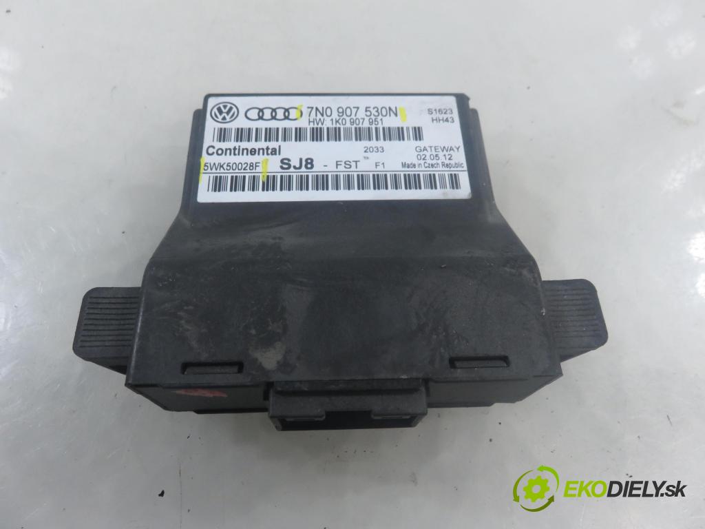 VW TOURAN (1T3) MINIVAN 2012 103,00 2.0 TDI - CFHC 1968,00 Riadiaca jednotka GATEWAY 7N0907530N ; 5WK50028F
