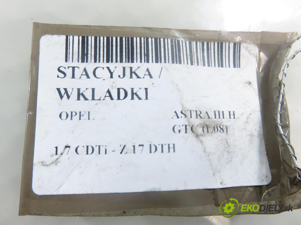 OPEL ASTRA H GTC (L08) HB 2006 74,00 1.7 CDTi - Z 17 DTH 1686,00 spinačka N0501882 ; N0501881 ; 2421430 (Spínacia skrinka)