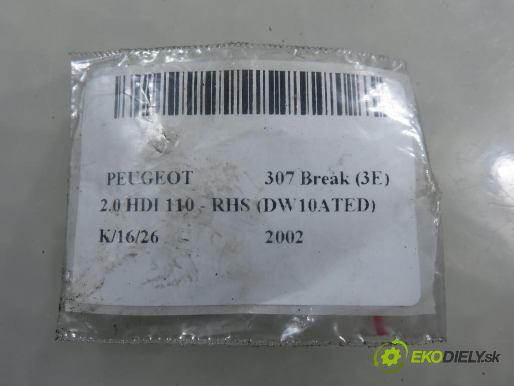 PEUGEOT 307 Break (3E) KOMBI 2002 79,00 2.0 HDI 110 - RHS (DW10ATED) 1997,00 Tlmič LT