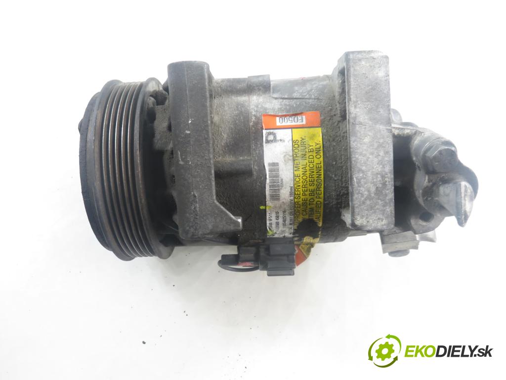 NISSAN ALMERA II Hatchback (N16) HB 2005 72,00 1.5 - QG15DE 1498,00 KOMPRESOR: klimatizácie 926009F511 (Kompresor klimatizácie)