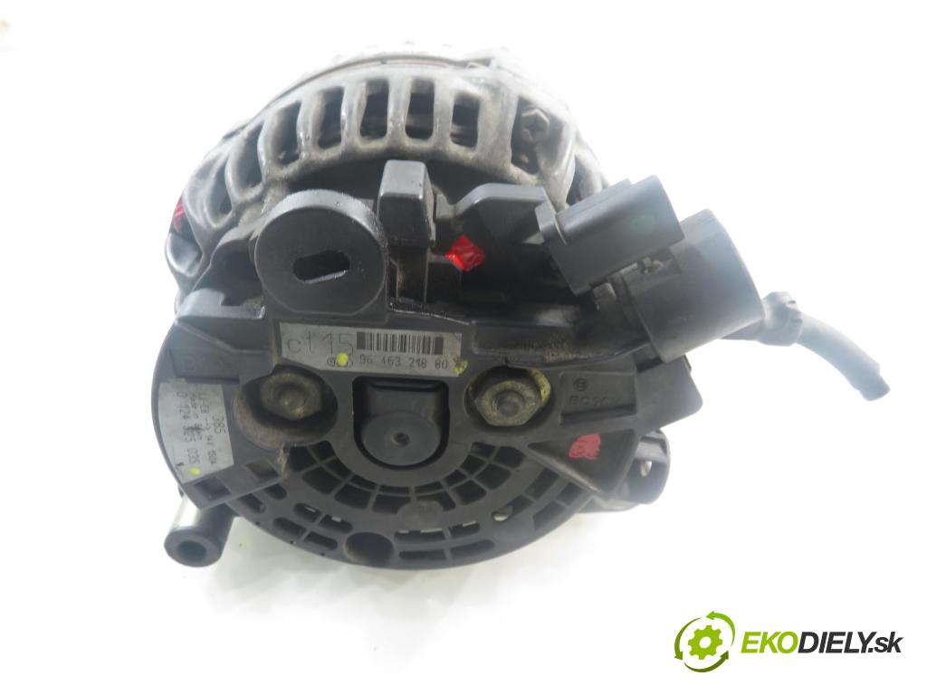 PEUGEOT 307 Break (3E) KOMBI 2002 79,00 2.0 HDI 110 - RHS (DW10ATED) 1997,00 Alternátor 9646321880 ; 0124525035 (Alternátor)