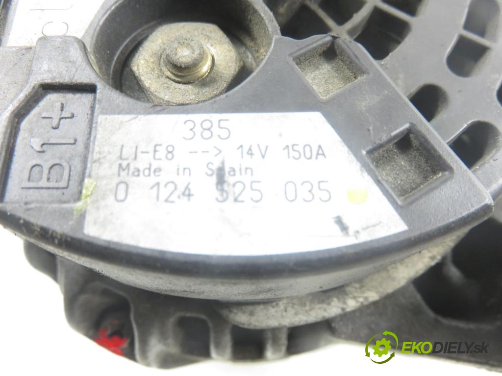 PEUGEOT 307 Break (3E) KOMBI 2002 79,00 2.0 HDI 110 - RHS (DW10ATED) 1997,00 Alternátor 9646321880 ; 0124525035 (Alternátor)