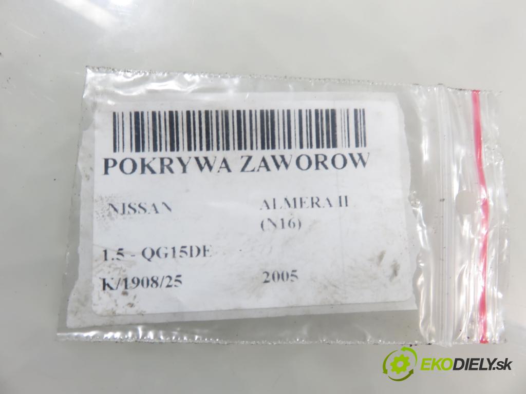 NISSAN ALMERA II Hatchback (N16) HB 2005 72,00 1.5 - QG15DE 1498,00 Kryt Ventilov