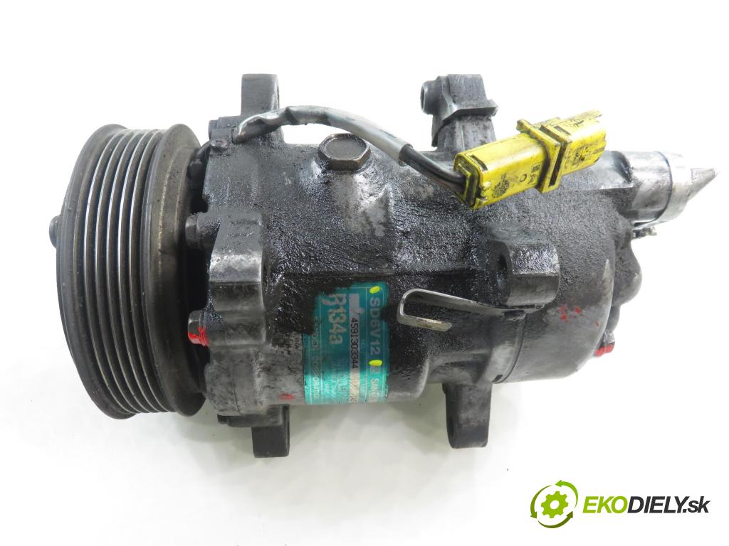 PEUGEOT 307 Break (3E) KOMBI 2002 79,00 2.0 HDI 110 - RHS (DW10ATED) 1997,00 KOMPRESOR: klimatizácie SD6V12 (Kompresor klimatizácie)