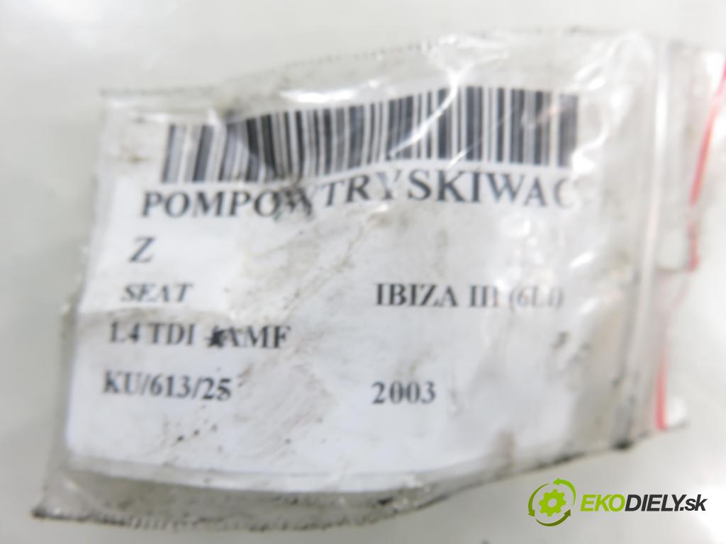 SEAT IBIZA III (6L1) HB 2003 55,00 1.4 TDI 75 - AMF 1422,00 Vstrekovač 045130073T ; 0414720035 (Vstrekovač paliva)