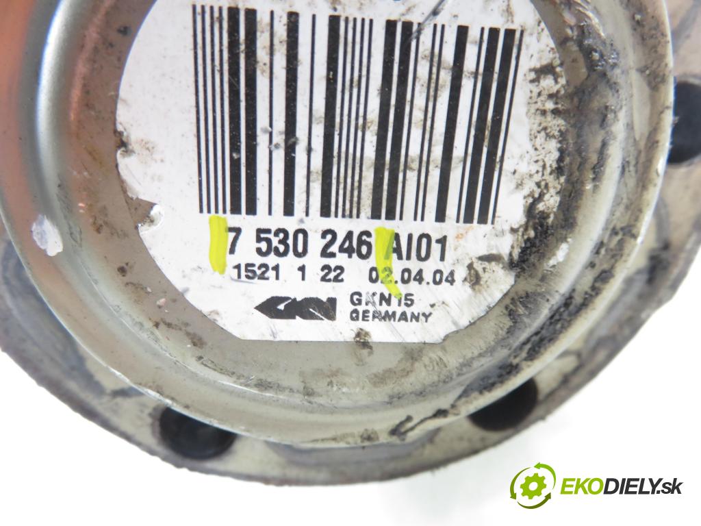 BMW 3 (E46) SEDAN 2004 110,00 320 d 150 - M47 D20 (204D4) 1995,00 Poloos pravé zadné 7530246