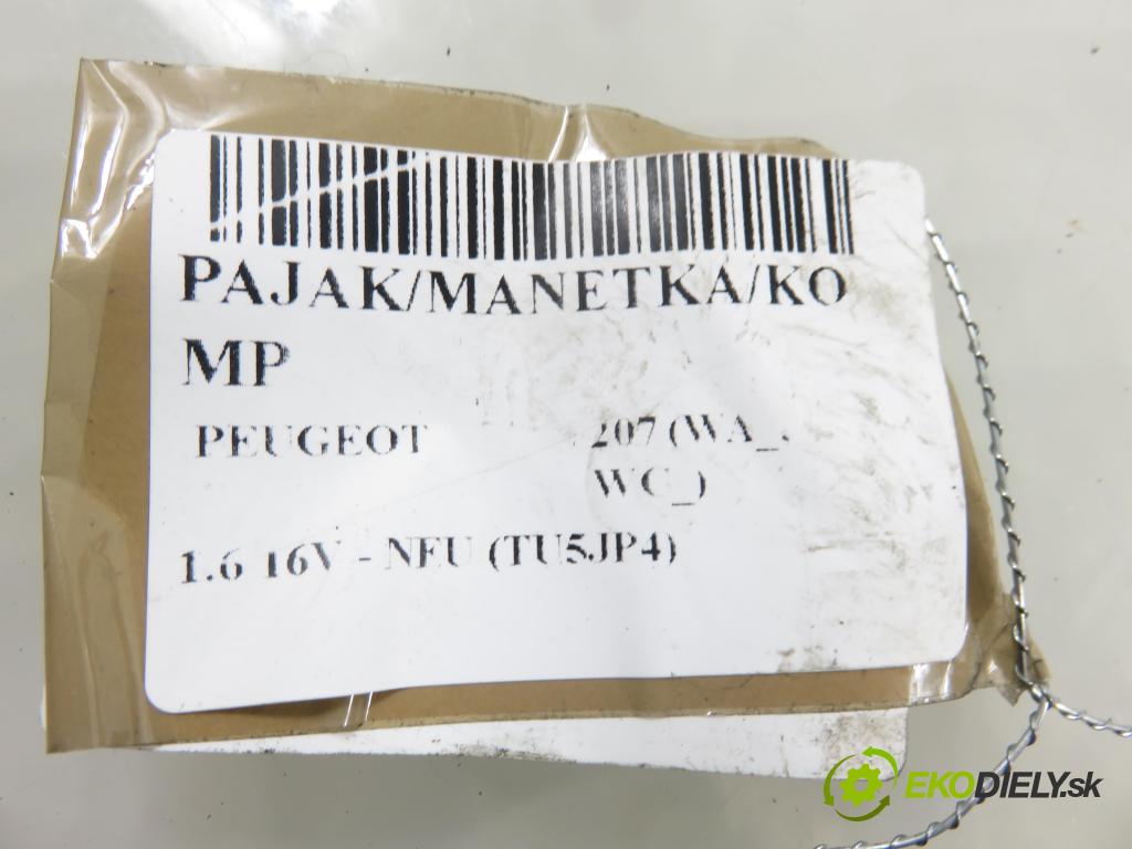 PEUGEOT 207 (WA_, WC_) HB 2007 79,00 1.6 16V - NFU (TU5JP4) 1587,00 páčka/prepínač 96630724XT