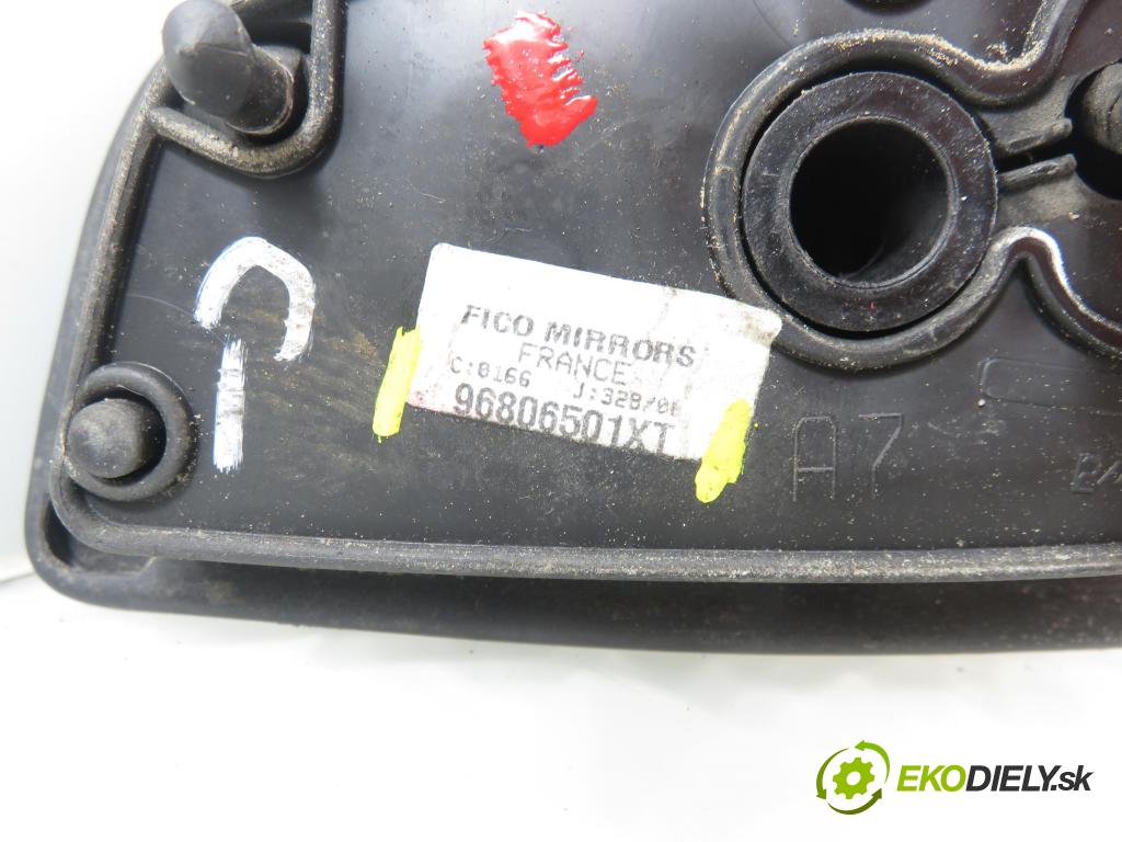 PEUGEOT 207 (WA_, WC_) HB 2007 79,00 1.6 16V - NFU (TU5JP4) 1587,00 Spätné zrkadlo 96806501XT