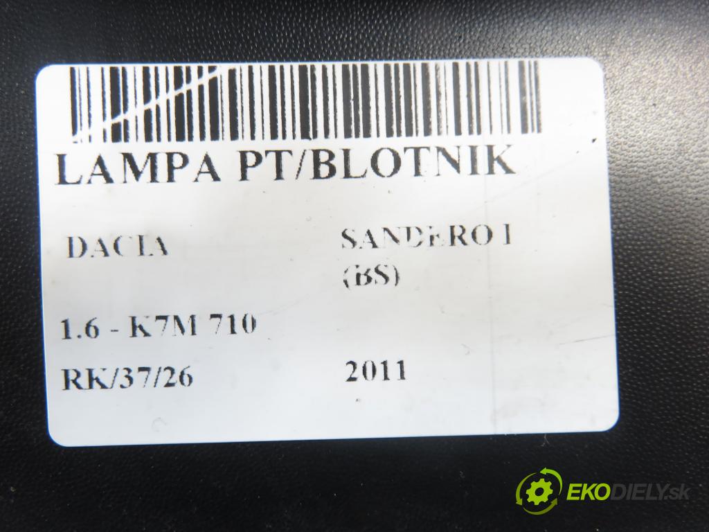 DACIA SANDERO HB 2011 64,00 1.6 - K7M 710 1598,00 Svetlo pravé zadné 8200734824