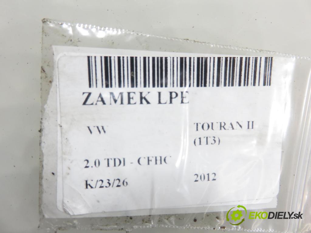 VW TOURAN (1T3) MINIVAN 2012 103,00 2.0 TDI - CFHC 1968,00 zámok 3D1837015AS