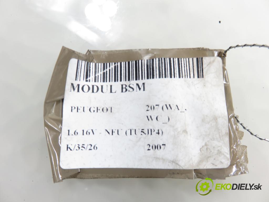 PEUGEOT 207 (WA_, WC_) HB 2007 79,00 1.6 16V - NFU (TU5JP4) 1587,00 MODUL BSM 9661086980