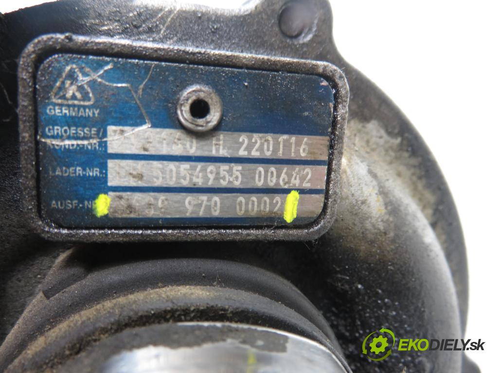 RENAULT MEGANE II (BM0/1_, CM0/1_) HB 2003 74,00 1.5 dCi - K9K 729 1461,00 Turbodúchadlo 54399700002 (Turbodúchadlo (kompletné))