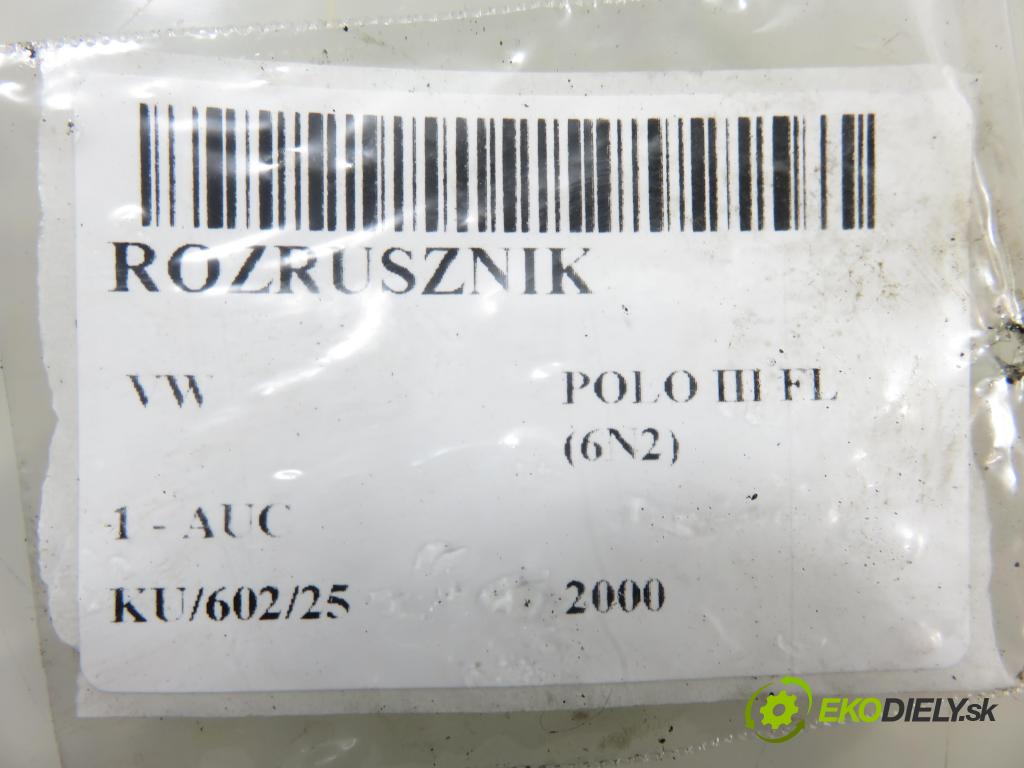 VW POLO (6N2) HB 2000 37,00 1.0 MPI 50 - AUC 999,00 Štartér 0001112044 ; 085911023J (Štartér)