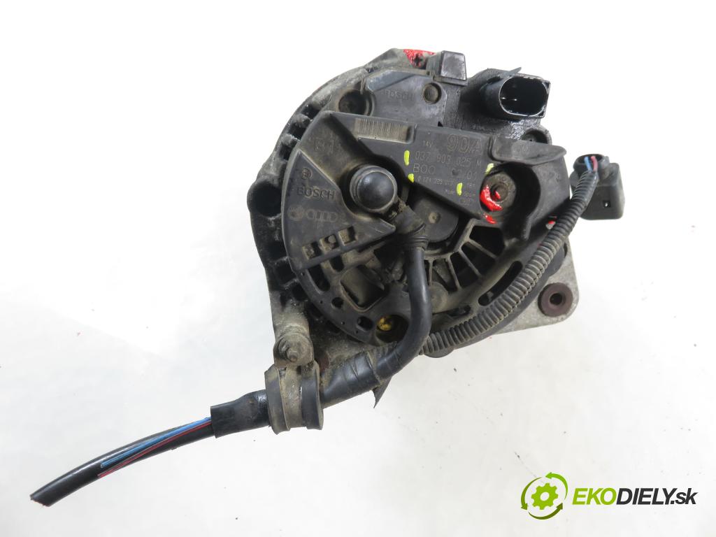 SEAT CORDOBA (6K2) SEDAN 2000 55,00 1.4 16V - AUA 1390,00 Alternátor 037903025M ; 0124325013 (Alternátor)