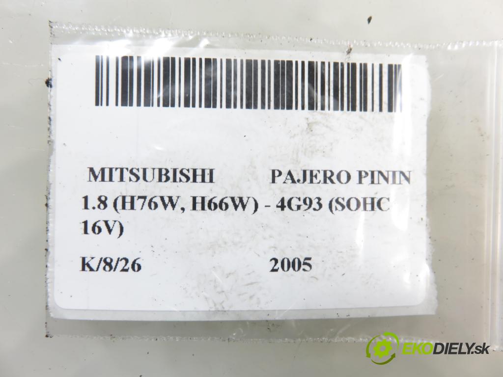 MITSUBISHI PAJERO PININ (H6_W, H7_W) SUV 2005 84,00 1.8 (H76W, H66W) - 4G93 (SOHC 16V) 1834,00 Ventilátor chladič klíma/voda 1680004310